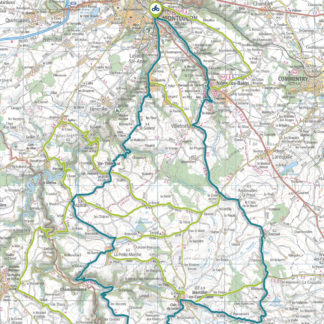 Tracé GPS du circuit 5 : Combraille