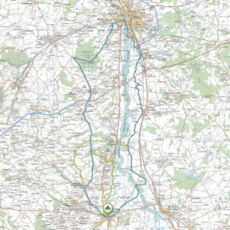 Tracé GPS du circuit 11 : Vignoble Saint-Pourcinois