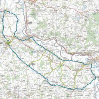 Tracé GPS du circuit 15 : Au fil des canaux